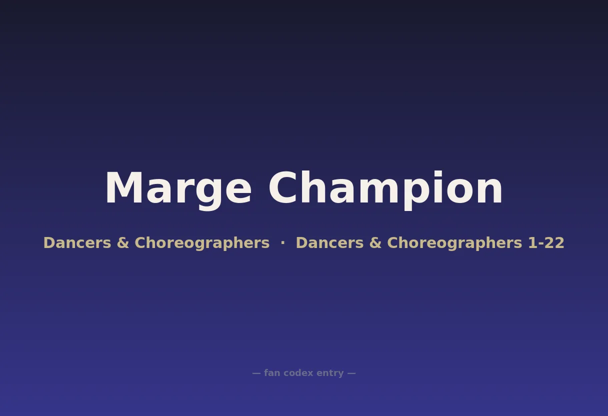 Marge Champion
